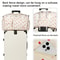 Large Capacity Casual Strawberry Print Duffel Bag with Multiple Compartments Ideal for Travel Gym and Everyday Use