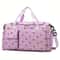 Large Capacity Casual Strawberry Print Duffel Bag with Multiple Compartments Ideal for Travel Gym and Everyday Use