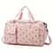 Large Capacity Casual Strawberry Print Duffel Bag with Multiple Compartments Ideal for Travel Gym and Everyday Use