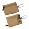Tactical Coin Purse Key Bag Military Zipper Wallet Durable Waist Bag for Enthusiasts