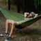 Portable Outdoor Hammock with Straps and Storage Bag Lightweight & Durable for Hiking Beach and Picnics