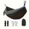 Portable Outdoor Camping Hammock Anti Rollover Double Hammock for Beach Backyard Hiking and Courtyard Adventures