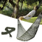 Portable Outdoor Sport Hammock Mesh Net Camping Hammock for Garden Beach Yard and Travel