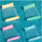 Foldable Striped Inflatable Lounge Chair Ideal For Swimming Pool Parties Beach Leisure With Net Ba 2