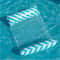 Foldable Striped Inflatable Lounge Chair Ideal For Swimming Pool Parties Beach Leisure With Net Ba 6
