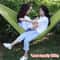 Portable Nylon Parachute Fabric Hammock For Outdoor Camping Hiking And Garden 2