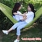 Portable Nylon Parachute Fabric Hammock For Outdoor Camping Hiking And Garden 2