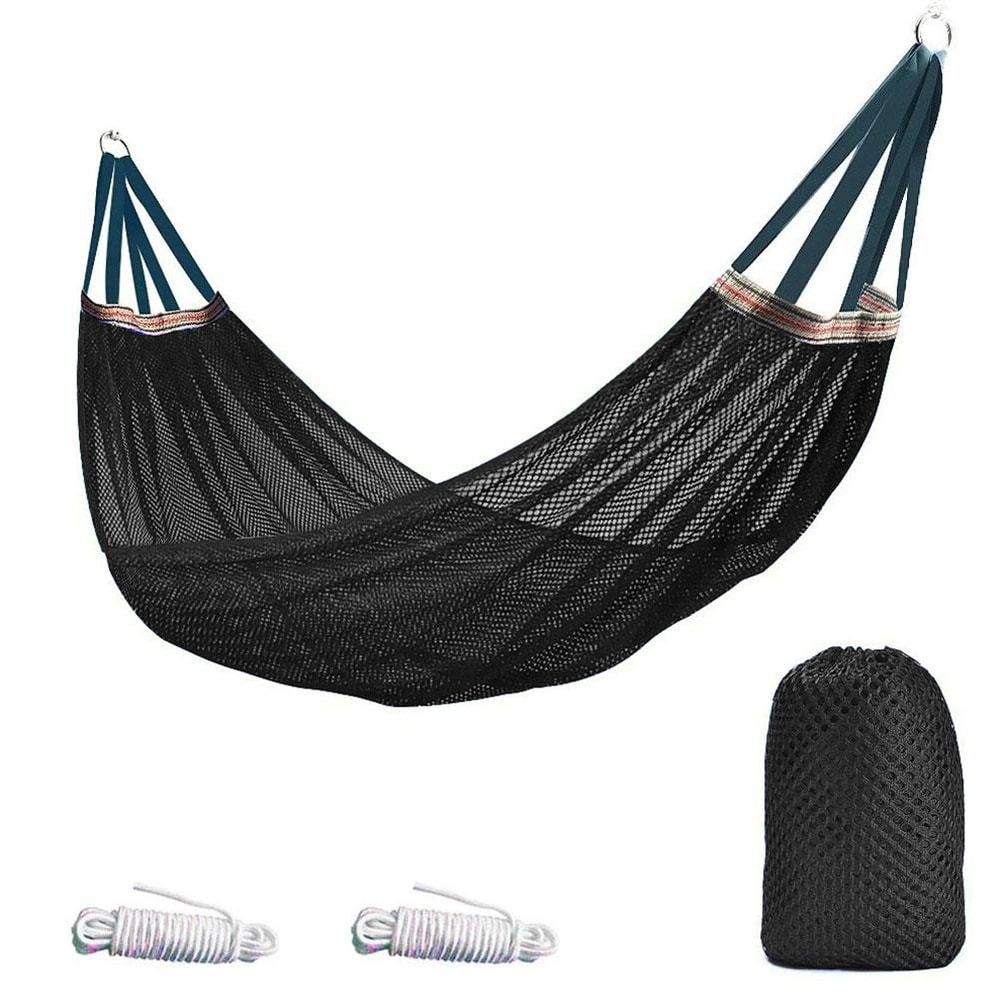 Portable Nylon Parachute Fabric Hammock For Outdoor Camping Hiking And Garden 5