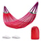 Portable Nylon Parachute Fabric Hammock For Outdoor Camping Hiking And Garden 6