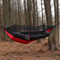 Double Hammock With Mosquito Net Anti Rollover Outdoor Hammock For Adults And Kids 0