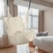 Outdoor Leisure Fabric Hammock Chair with Anti Rollover Design & Storage Bag for Dormitory Use