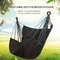 Outdoor Leisure Fabric Hammock Chair with Anti Rollover Design & Storage Bag for Dormitory Use
