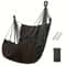 Outdoor Leisure Fabric Hammock Chair with Anti Rollover Design & Storage Bag for Dormitory Use