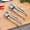 Stainless Steel Garlic Press Ginger Crusher Multi Function Manual Pull Tool 2