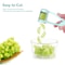 New Grape Cherry Tomato Strawberry Cutter Quarter Slicer Tool Stainless Steel Kitchen Gadget Fruit 2
