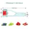 New Grape Cherry Tomato Strawberry Cutter Quarter Slicer Tool Stainless Steel Kitchen Gadget Fruit 3