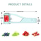 New Grape Cherry Tomato Strawberry Cutter Quarter Slicer Tool Stainless Steel Kitchen Gadget Fruit 3