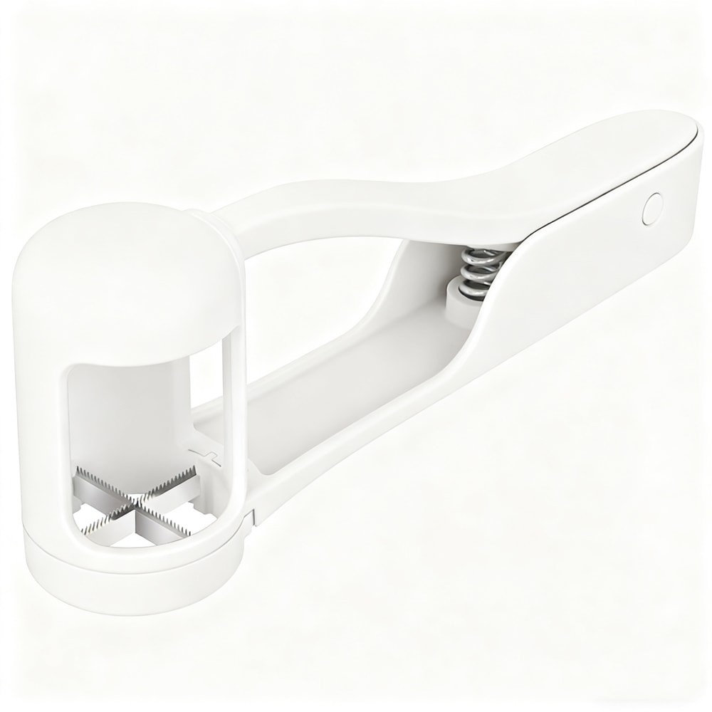 New Grape Cherry Tomato Strawberry Cutter Quarter Slicer Tool Stainless Steel Kitchen Gadget Fruit 7