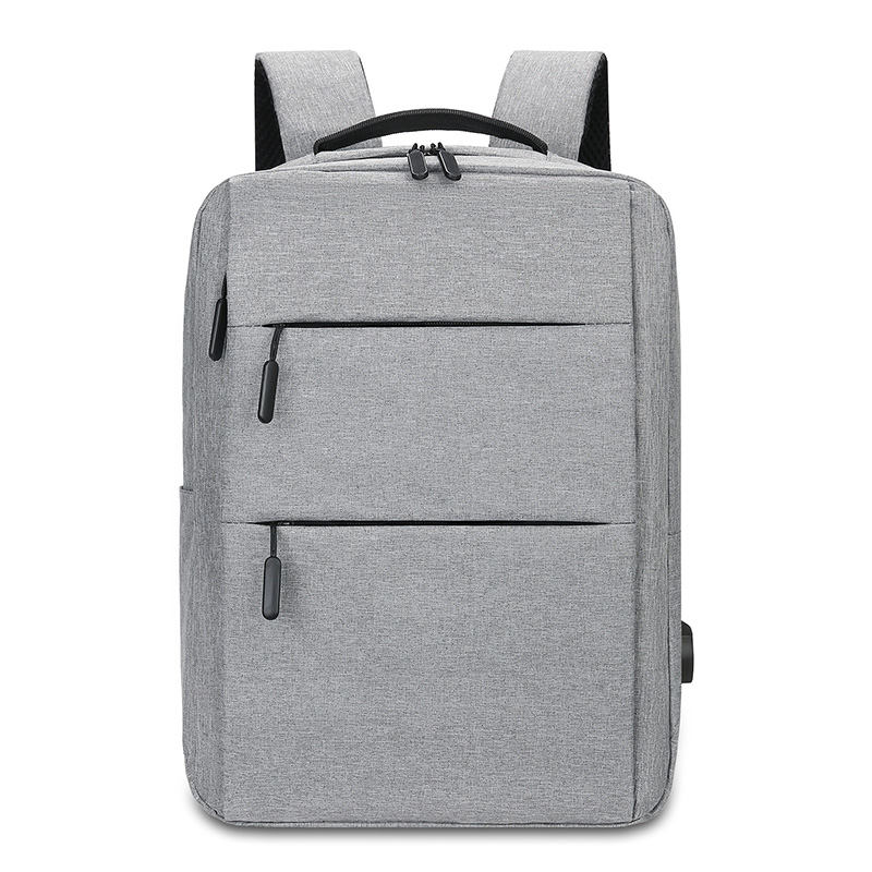 Multi Layer Zippered Laptop Backpack Durable Business Friendly Backpack for Work and Travel