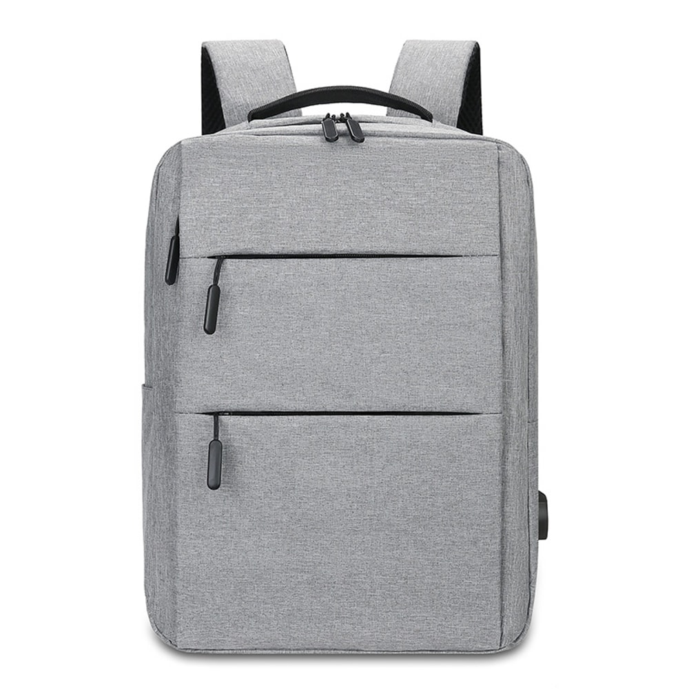 Multi Layer Zippered Laptop Backpack Durable Business Friendly Backpack for Work and Travel