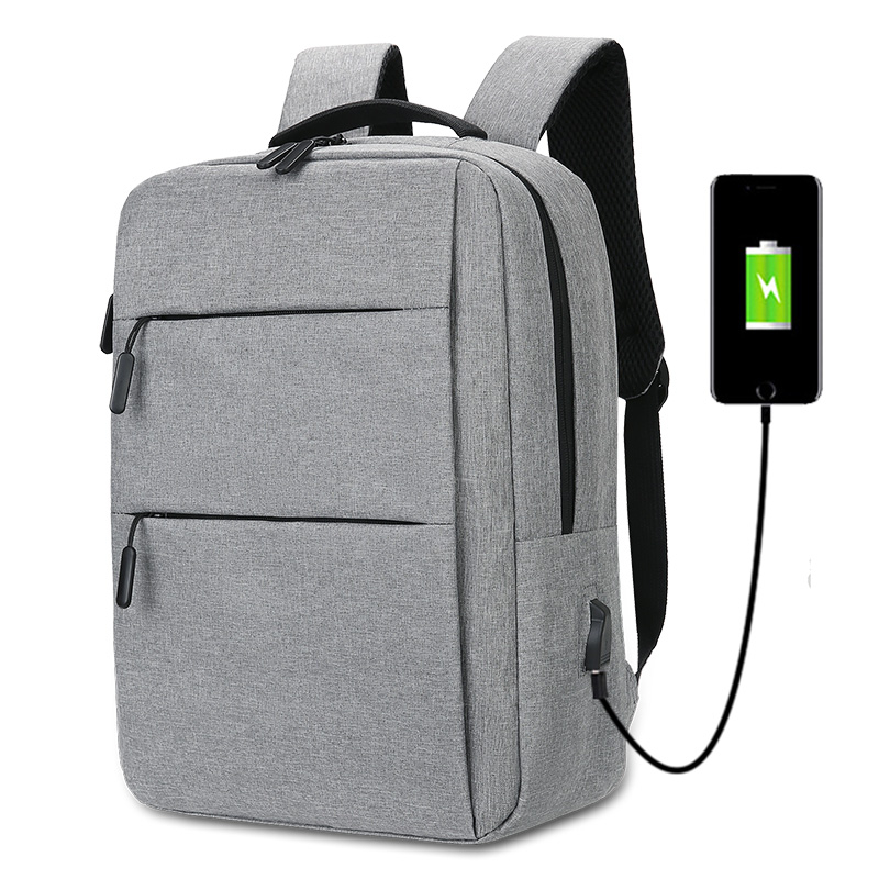 Multi Layer Zippered Laptop Backpack Durable Business Friendly Backpack for Work and Travel