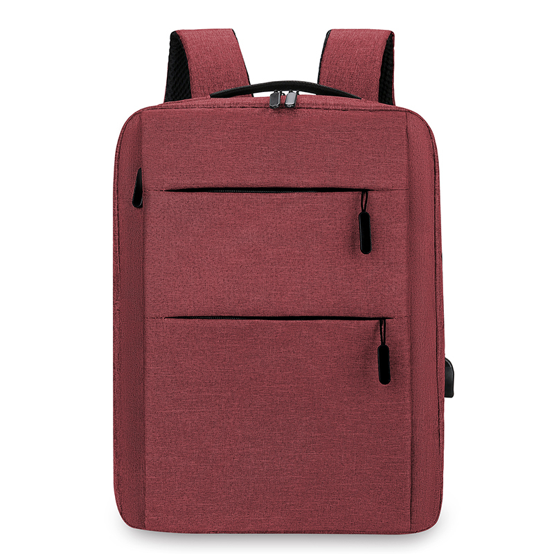 Multi Layer Zippered Laptop Backpack Durable Business Friendly Backpack for Work and Travel