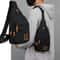 Mens Casual Crossbody Sling Bag for Running Cycling Travel & Sports Small Nylon Shoulder Pouch with Phone Holder