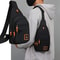 Mens Casual Crossbody Sling Bag for Running Cycling Travel & Sports Small Nylon Shoulder Pouch with Phone Holder