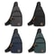 Mens Casual Crossbody Sling Bag for Running Cycling Travel & Sports Small Nylon Shoulder Pouch with Phone Holder