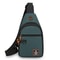Mens Casual Crossbody Sling Bag for Running Cycling Travel & Sports Small Nylon Shoulder Pouch with Phone Holder