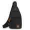 Mens Casual Crossbody Sling Bag for Running Cycling Travel & Sports Small Nylon Shoulder Pouch with Phone Holder