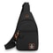 Mens Casual Crossbody Sling Bag for Running Cycling Travel & Sports Small Nylon Shoulder Pouch with Phone Holder