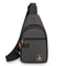 Mens Casual Crossbody Sling Bag for Running Cycling Travel & Sports Small Nylon Shoulder Pouch with Phone Holder
