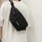 Unisex Waist Bag for Travel & Photography Single Layer Zipper Pouch for Students