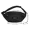Unisex Waist Bag for Travel & Photography Single Layer Zipper Pouch for Students