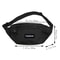 Unisex Waist Bag for Travel & Photography Single Layer Zipper Pouch for Students