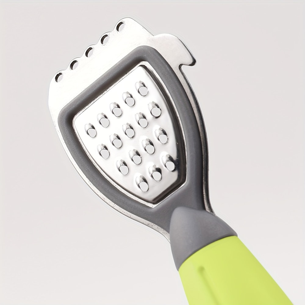 Soft Handled Lemon Zester & Fruit Grater Multi Purpose Citrus Zester for Juicing & Grating