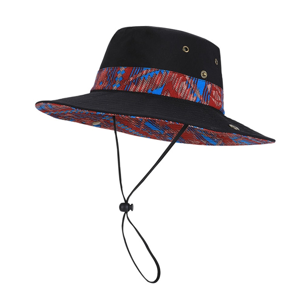 Premium Wide Brim Sun Hat for Men & Women Breathable Outdoor Hiking & Fishing Protection with Foldable Design