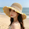 Small Daisy Straw Sun Hat For Summer Beach Outdoor Protection 1