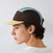 Retro Color Blocked Quick Dry Breathable Hat For Men Women 1