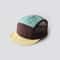 Retro Color Blocked Quick Dry Breathable Hat For Men Women 8