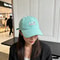 Macaron Floral Baseball Cap Soft Face Slimming Hat For Daily Wear 2