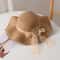 Elegant Straw Sun Hat With Floral Mesh Wide Brim Foldable Sun Protection Beach Hat For Women 7