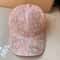 Luxury Butterfly Rhinestone Lace Baseball Cap Stylish Sun Protection Hat 4
