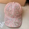 Luxury Butterfly Rhinestone Lace Baseball Cap Stylish Sun Protection Hat 4