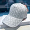 Luxury Rhinestone Baseball Cap With Sparkle Letter Accent Rhinestone Baseball Cap Streetwear Style 4