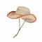 Breathable Straw Cowboy Hat With Adjustable Windproof Strap Sun Protection Outdoor Hat 10