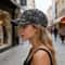 Vintage Denim Baseball Cap With Bowknot Face Slimming Unisex Hat 3