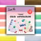 Premium Solid Watercolor Set For Artists Skin Ocean Candy Morandi Colors 7