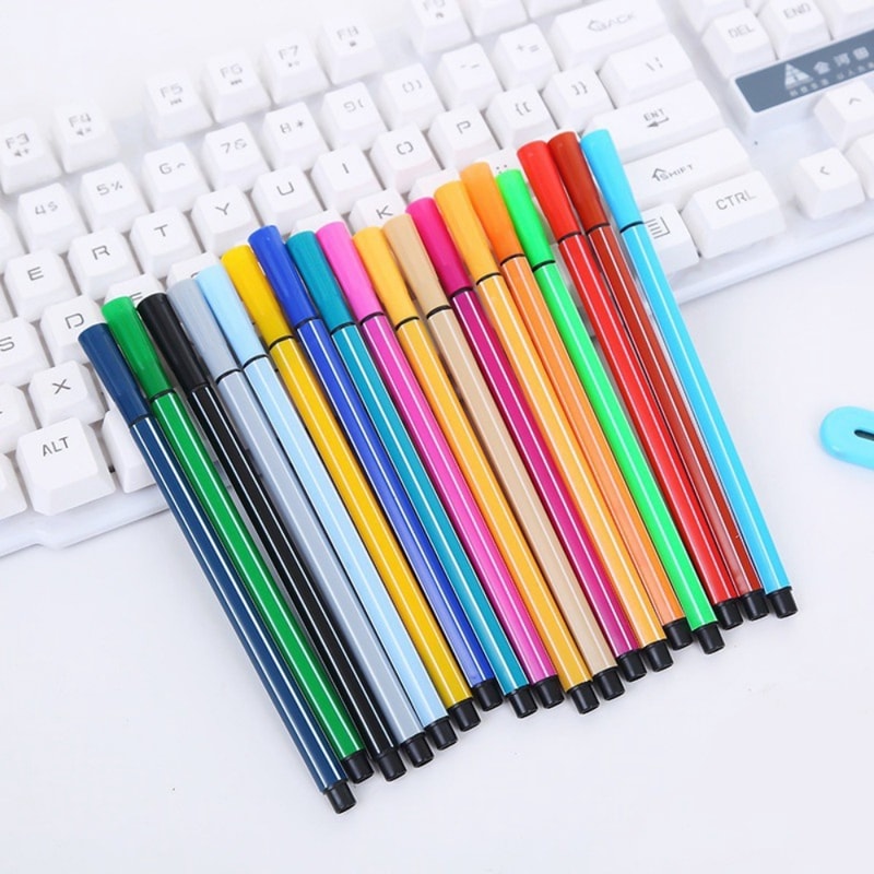 Premium Washable Art Markers Painting Set Colored Drawing Pens For Students Artists 5